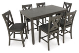 Caitbrook Counter Collection 7 pc Dining Set