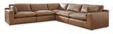 Emilia Collection 5 pc Sectional