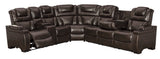 Warner Collection 3 pc Power Sectional