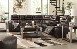 Warner Collection 3 pc Power Sectional