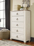 Willowton Queen Sleigh Bedroom Set