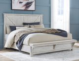 Brashland King Bench Bedroom Set