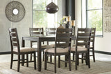 Rokane Collection 7 pc Dining Set