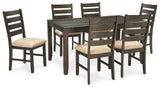 Rokane Collection 7 pc Dining Set