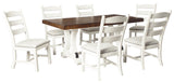 Valebeck Collection 7 pc Dining Set