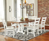 Valebeck Collection 7 pc Dining Set