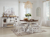 Valebeck Round Collection 5 pc Dining Set