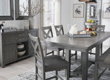 Myshanna Counter Height Collection 6 pc Dining Set