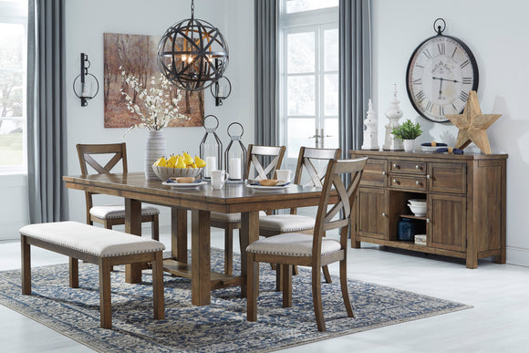 Moriville Collection 6 pc Dining Set