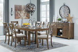 Moriville Collection 7 pc Dining Set