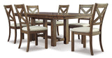 Moriville Collection 7 pc Dining Set