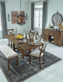 Moriville Collection 6 pc Dining Set