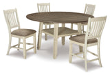 Bolanburg Collection 5 pc Dining Set