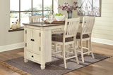 Bolanburg Collection 5 pc Dining Set