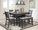 Tyler Creek Collection 6 Pc Dining Set