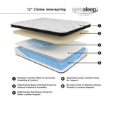 Chime 12 Inch Hybrid Mattress in a Box